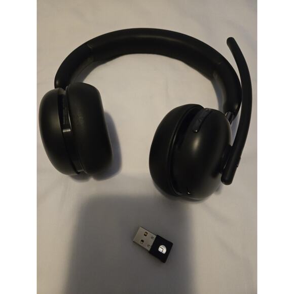 Bluetooth 5.3 Headset, Wireless Headset with Mic for Work (AI Noise Cancelling) - Picture 4 of 4